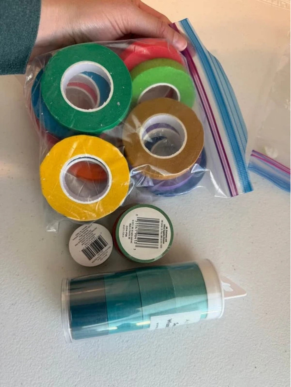 Assorted Washi and Decorative Tape Lot - 3M & Scotch